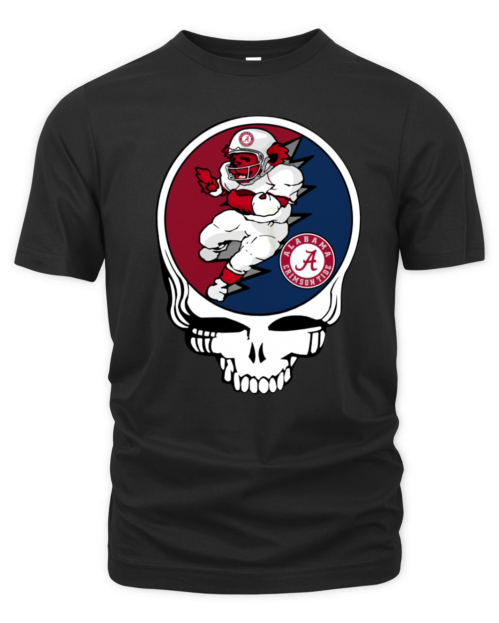 GratefulDead Tshirt Alabama Crimson Tide Organic Unisex T-shirt