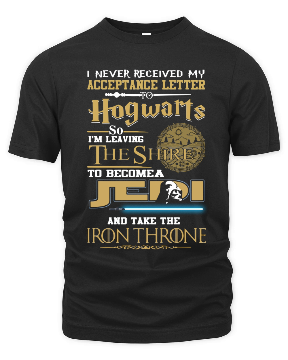 I Never Got My Acceptance Letter From Hogwarts T Shirt Organic Unisex T-shirt