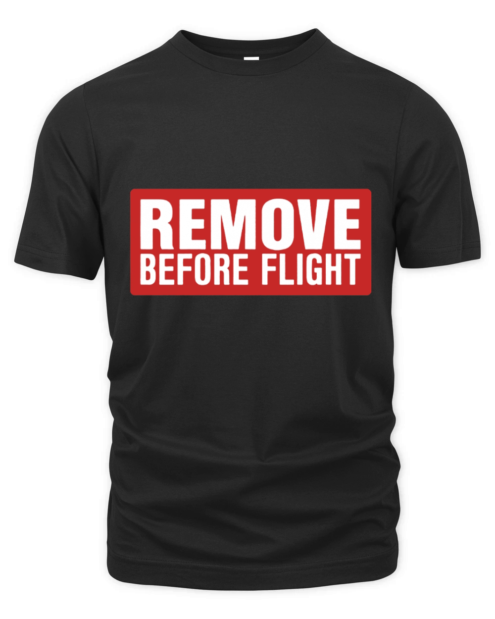 Remove before flight Sportswear Shirt Organic Unisex T-shirt