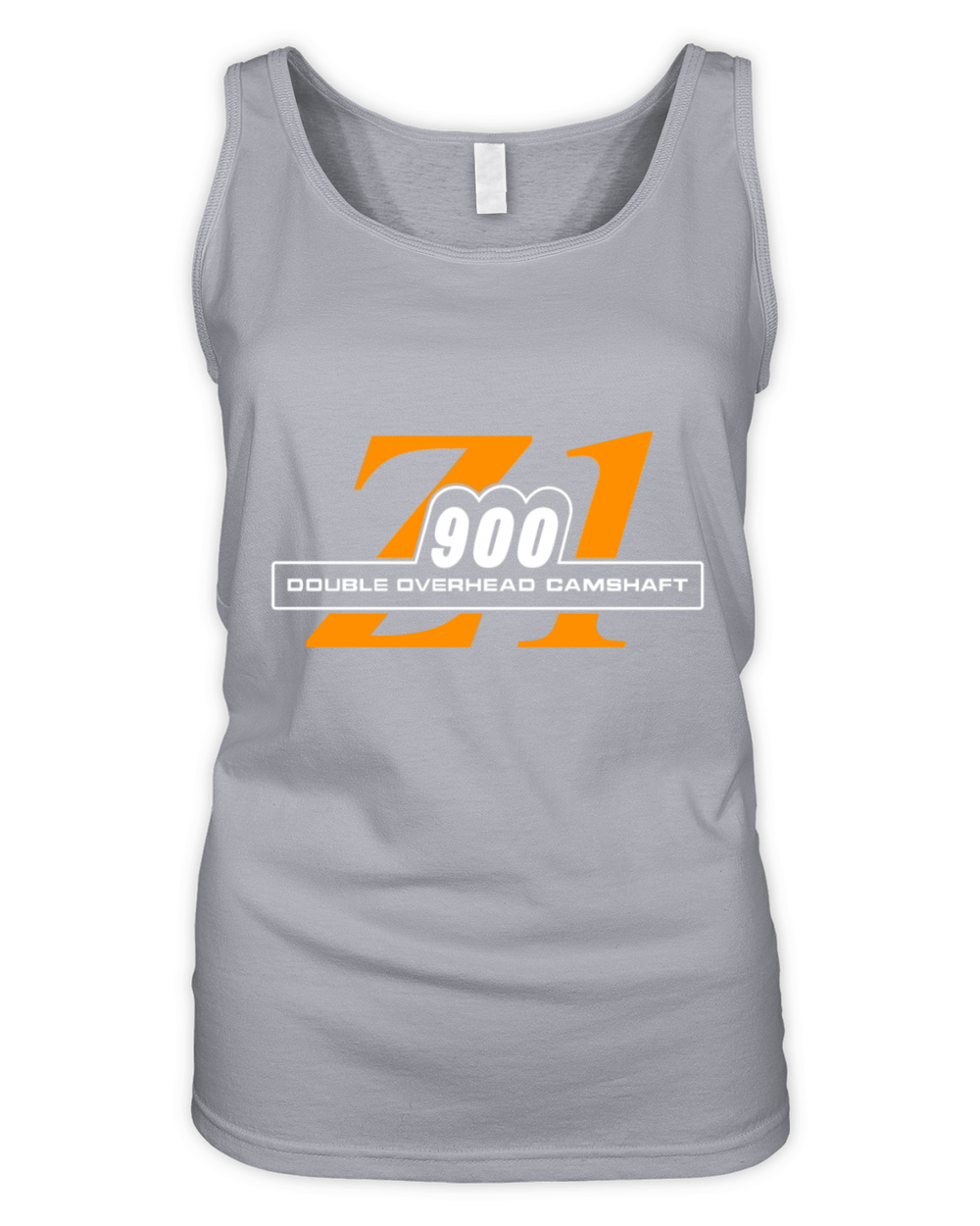 Z1 Rootbeer and Orange Organic Women's Tank Top