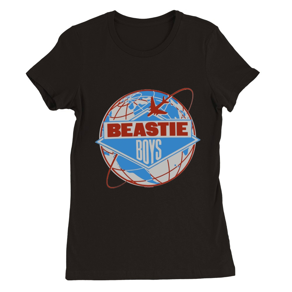 Vintage Beastie Boys Art Premium Womens Crewneck T-shirt