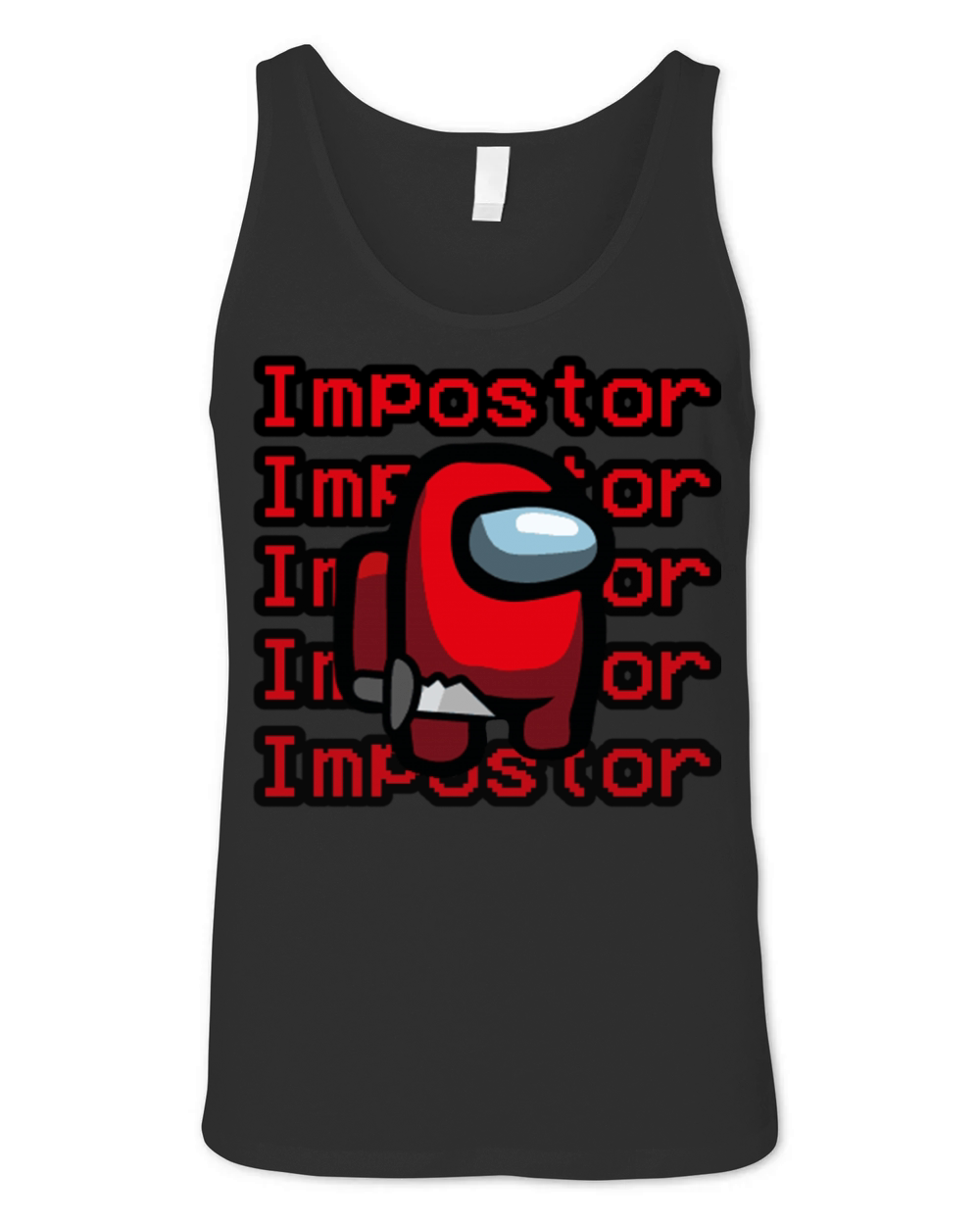 Among Us - Impostor - Among Us Game Unisex Jersey Tank