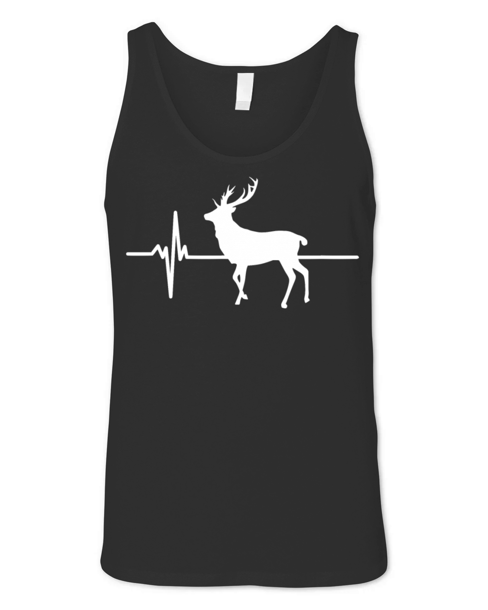 Elk Heartbeat - Best Elk Lover Unisex Jersey Tank