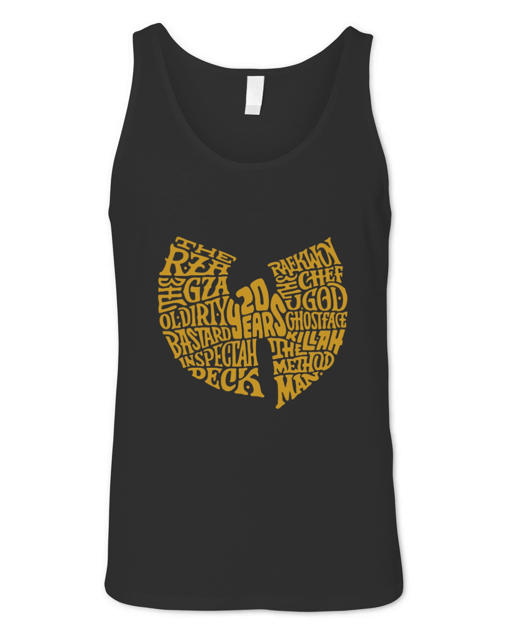 Wu Tang 20 Years Unisex Jersey Tank