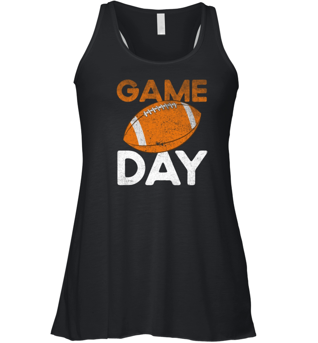 Game Day Football Season Team Sports Vintage Women's Flowy Tank Top