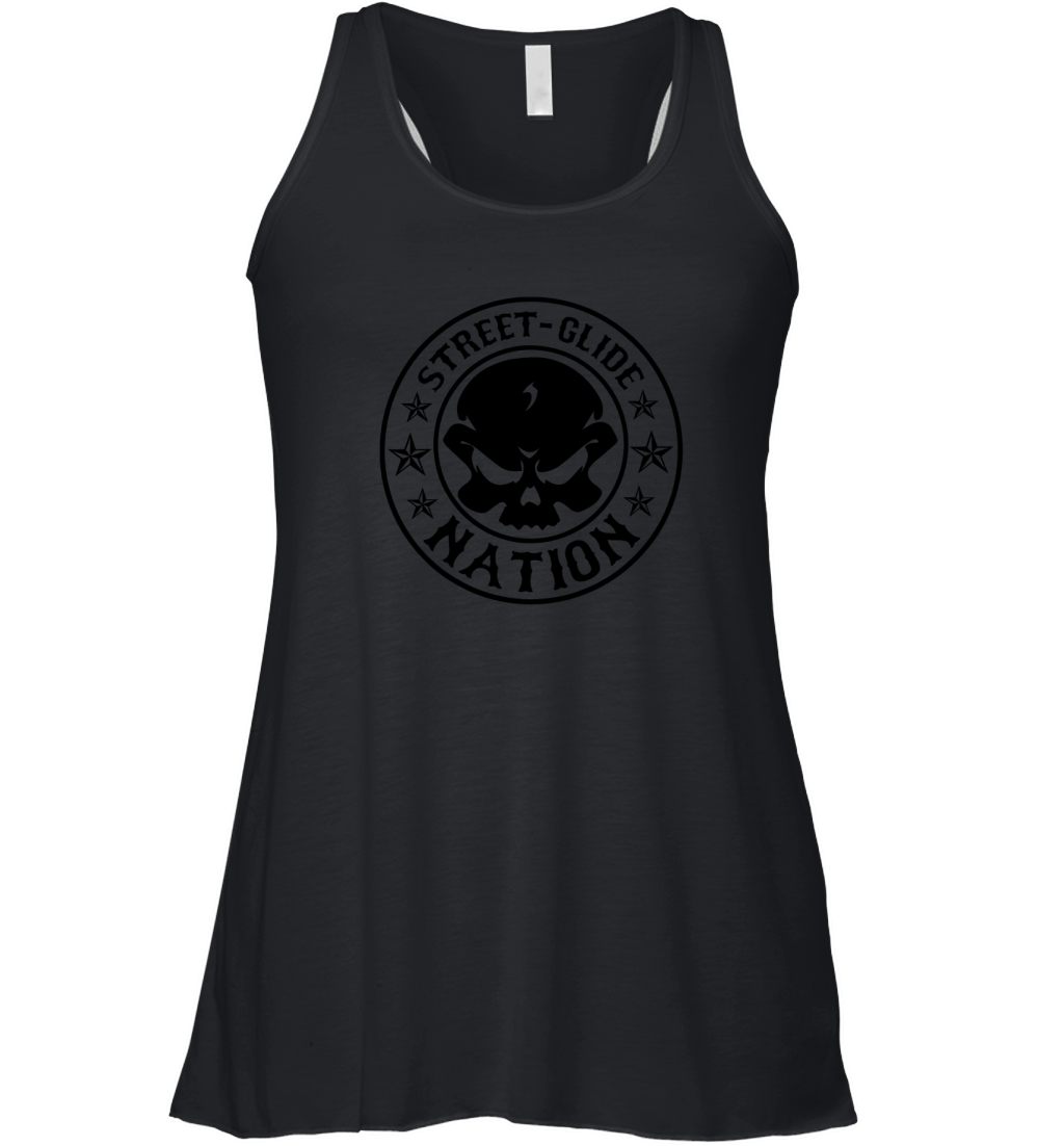 Street glide nation Women's Flowy Tank Top