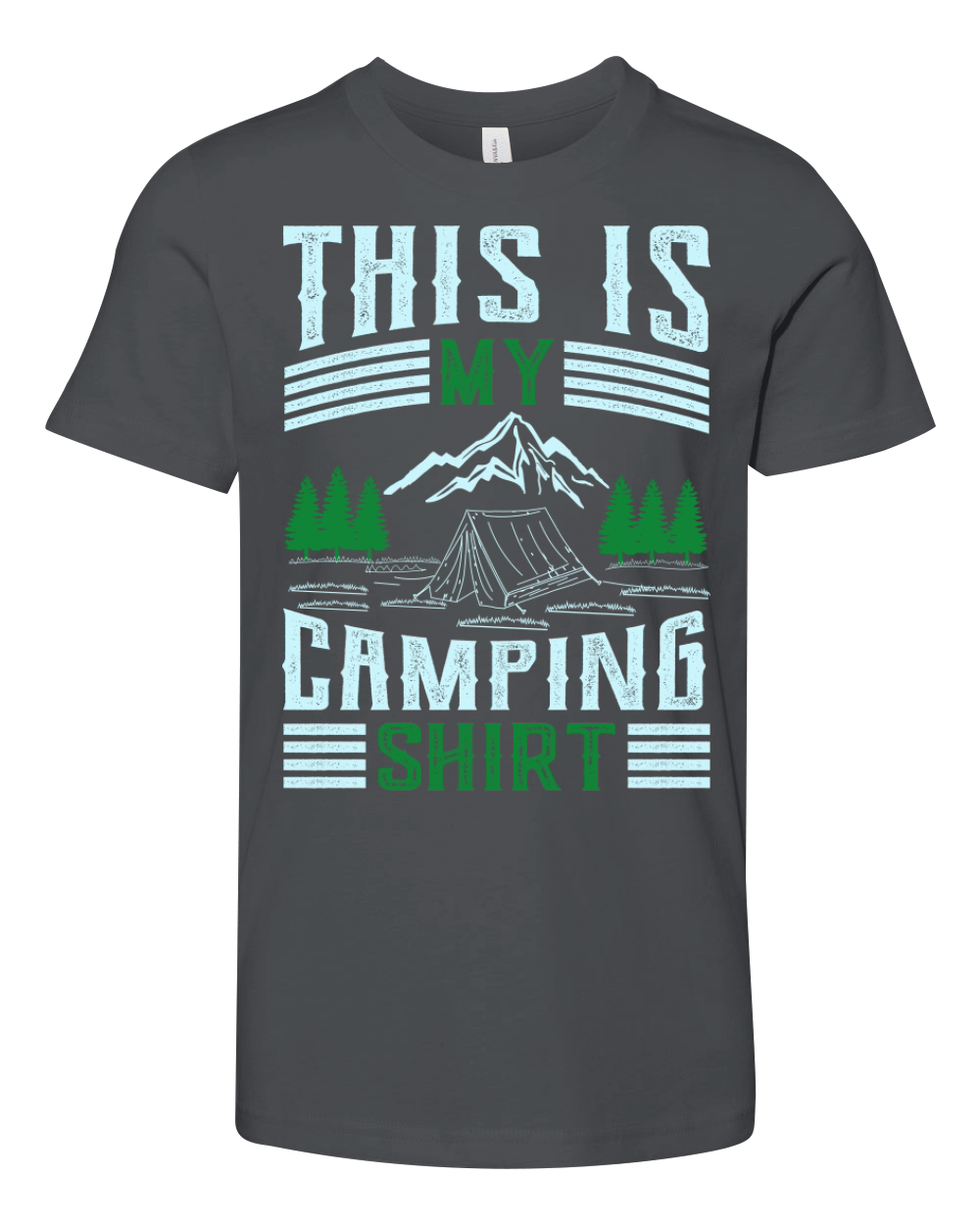 This is my camping shirt Youth Unisex Jersey Tee