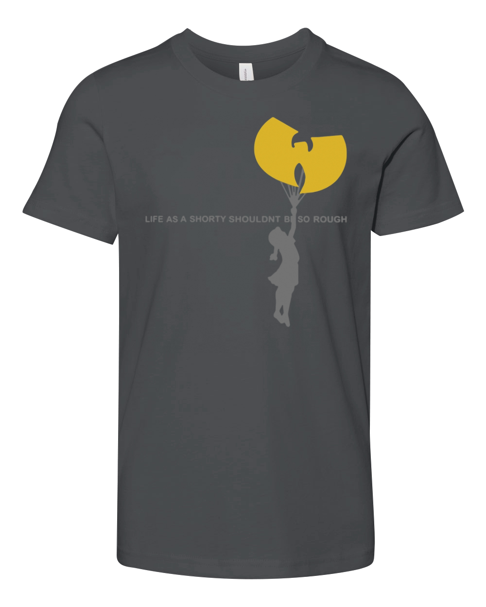 Wu-tang clan life as a shorty shouldn’t be so rough shirt Youth Unisex Jersey Tee