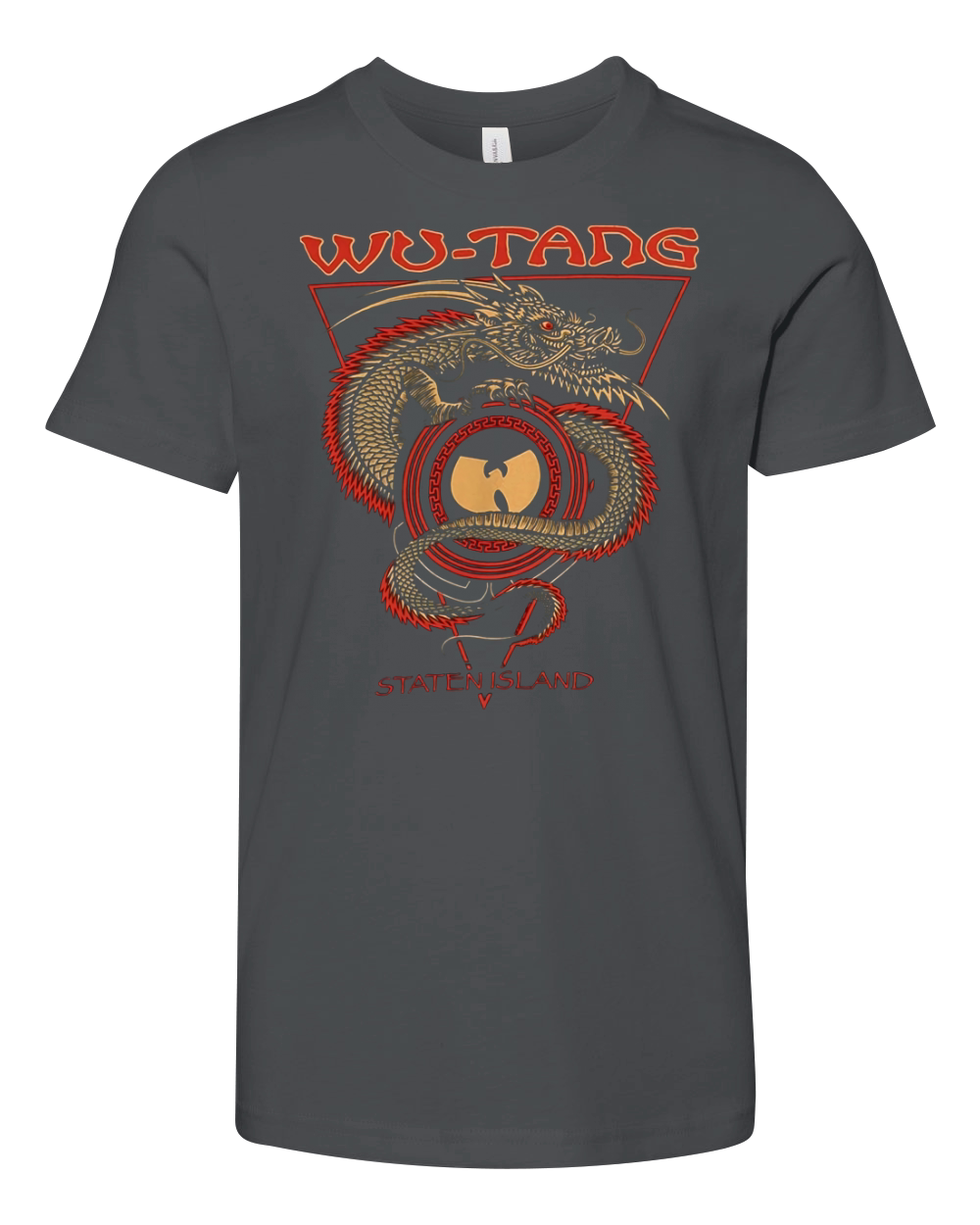 Wu Tang Clan Staten Island Dragon Youth Unisex Jersey Tee