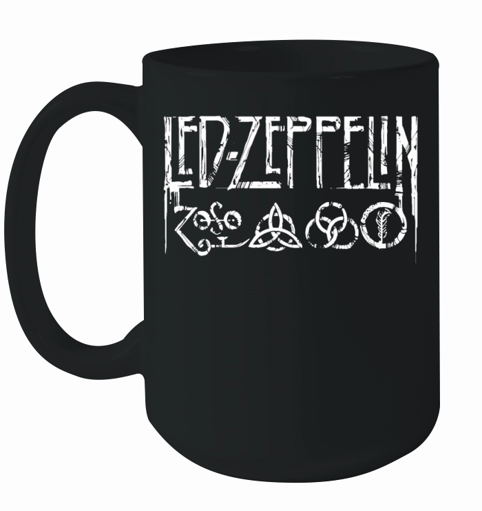 DISTRESSED VINTAGE LED ZEPPELIN WOMEN Ceramic Mug