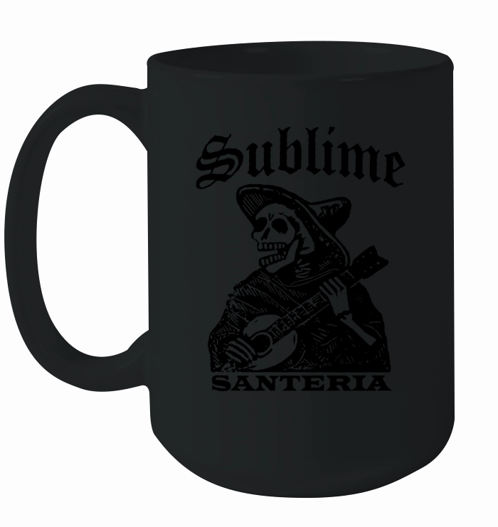 Sublime Santeria Skeleton Ceramic Mug