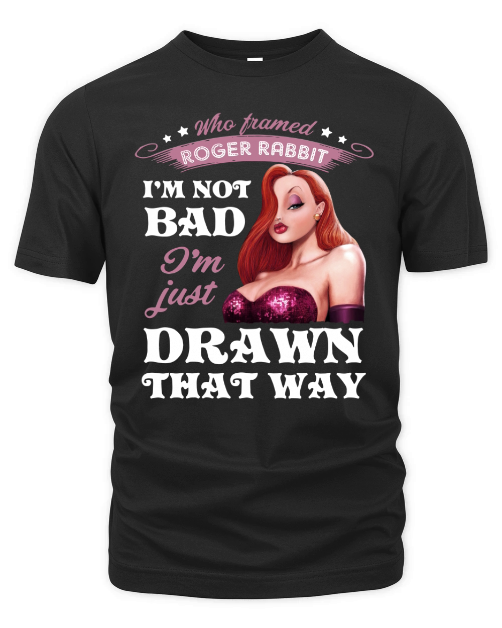 Jessica Rabbit Organic Unisex T-shirt