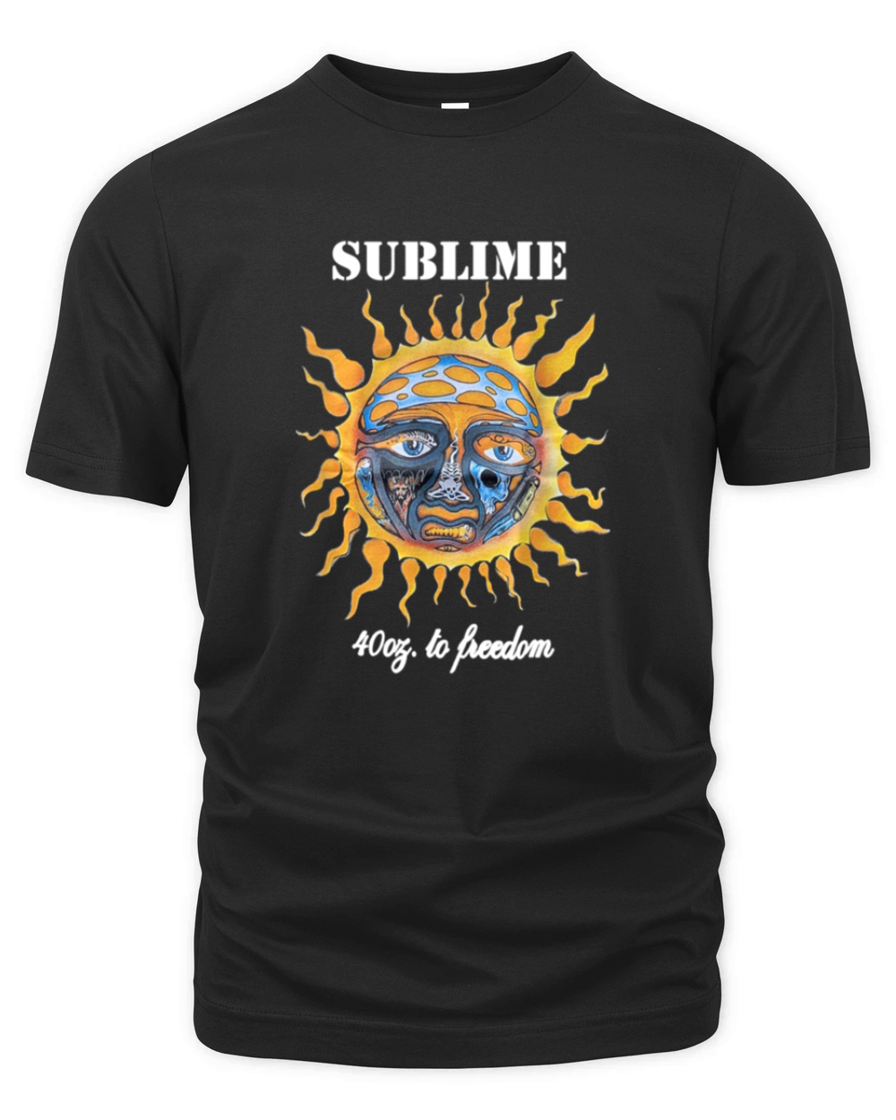 Officially Licensed Vintage Sublime Gift For Women Men Organic Unisex T-shirt