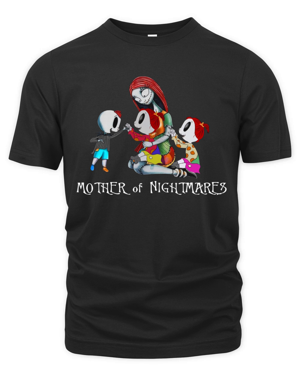 Sally Skeleton one boy two girl mother of nightmares shirt Organic Unisex T-shirt