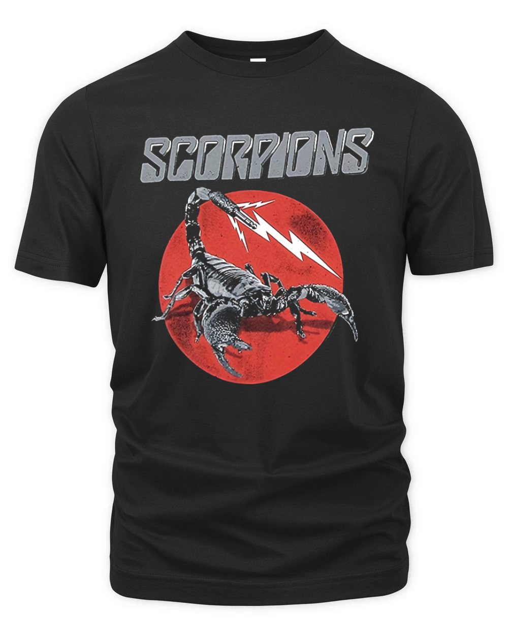 Scorpions Metal Rock Music Band Official Logo Adult Organic Unisex T-shirt