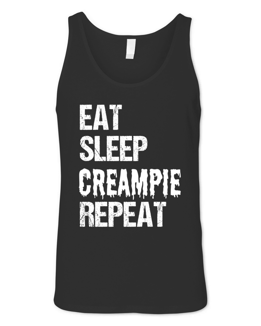 Creampie Kinky Humor Cum Unisex Jersey Tank
