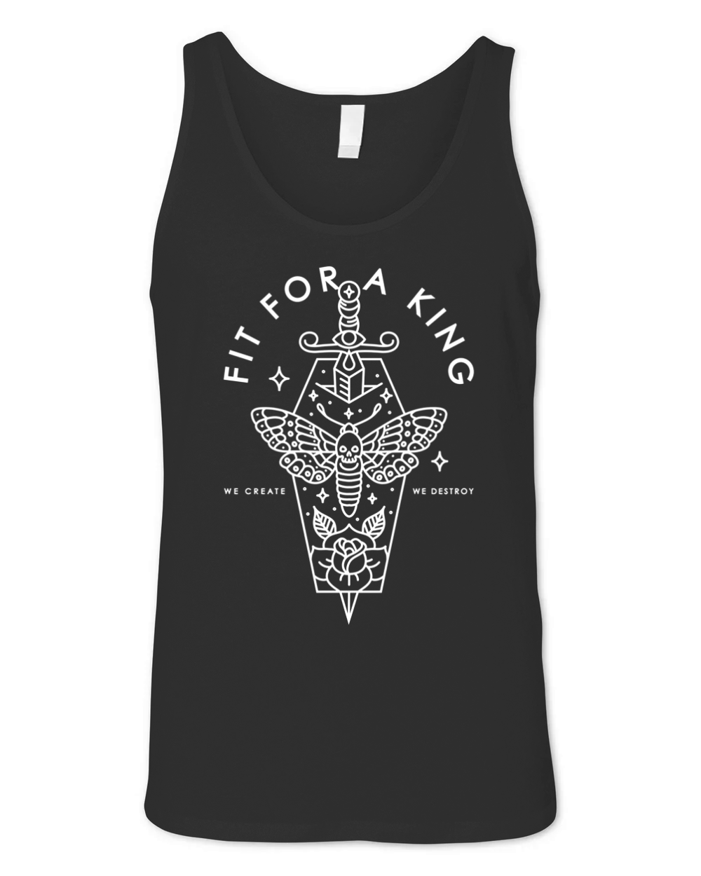 fit for a king Unisex Jersey Tank