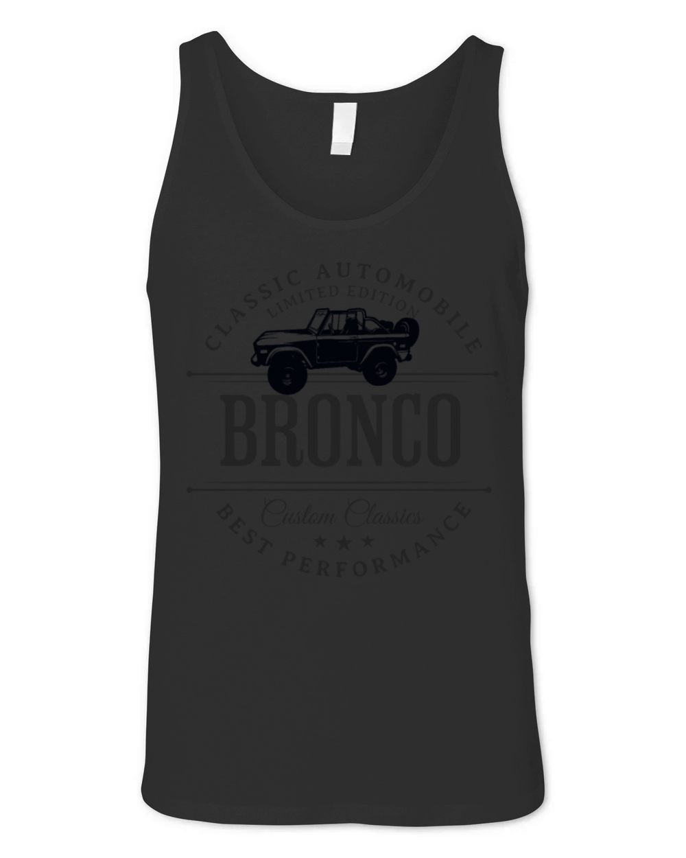 ford bronco hoodies logo vintage sport Unisex Jersey Tank