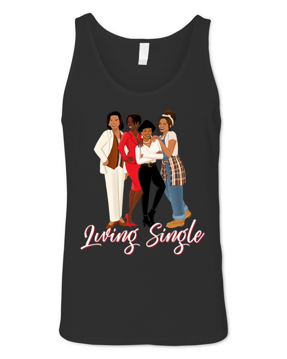 Living Single Unisex Jersey Tank