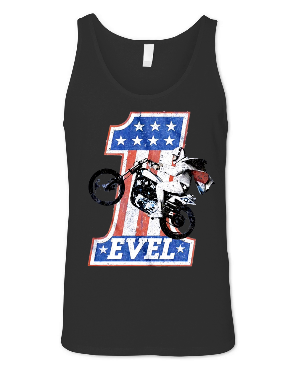 one evel Unisex Jersey Tank