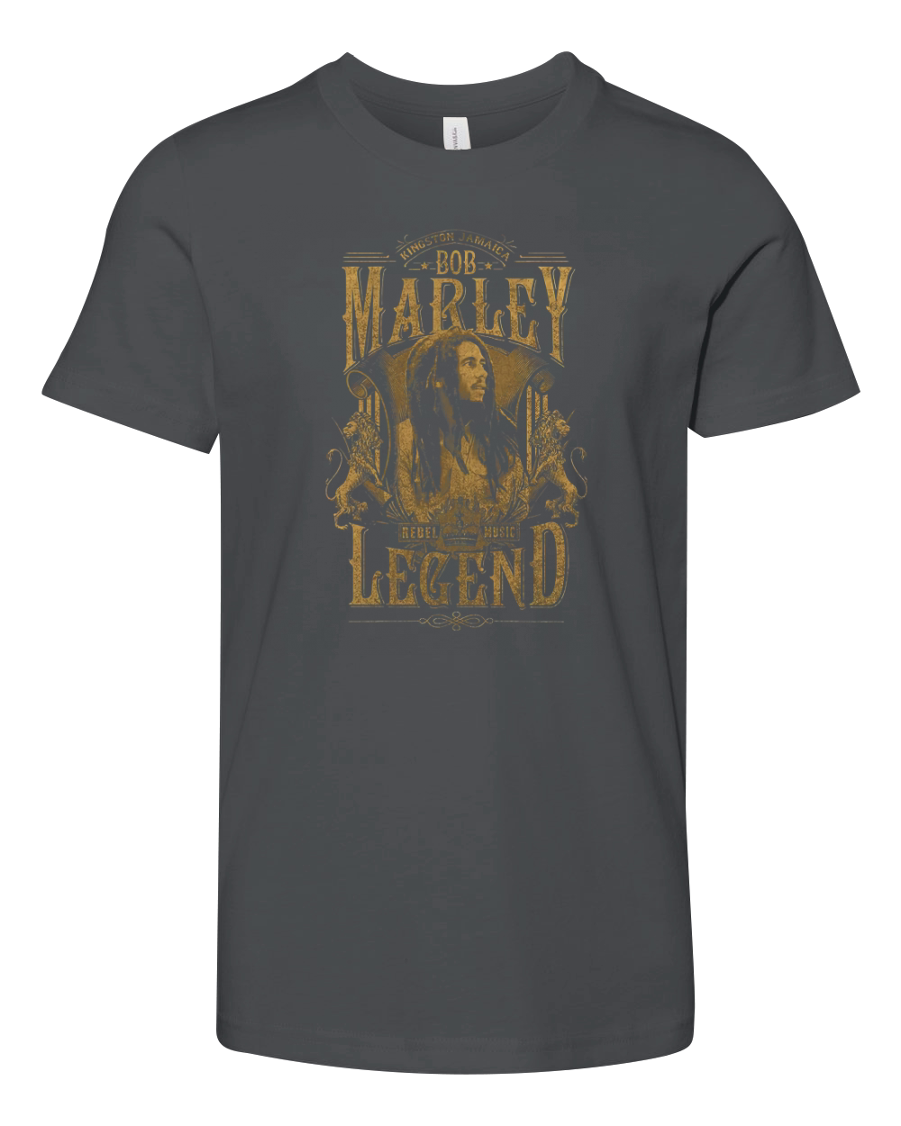 Bob Marley Juniors Legends Racer Back Youth Unisex Jersey Tee