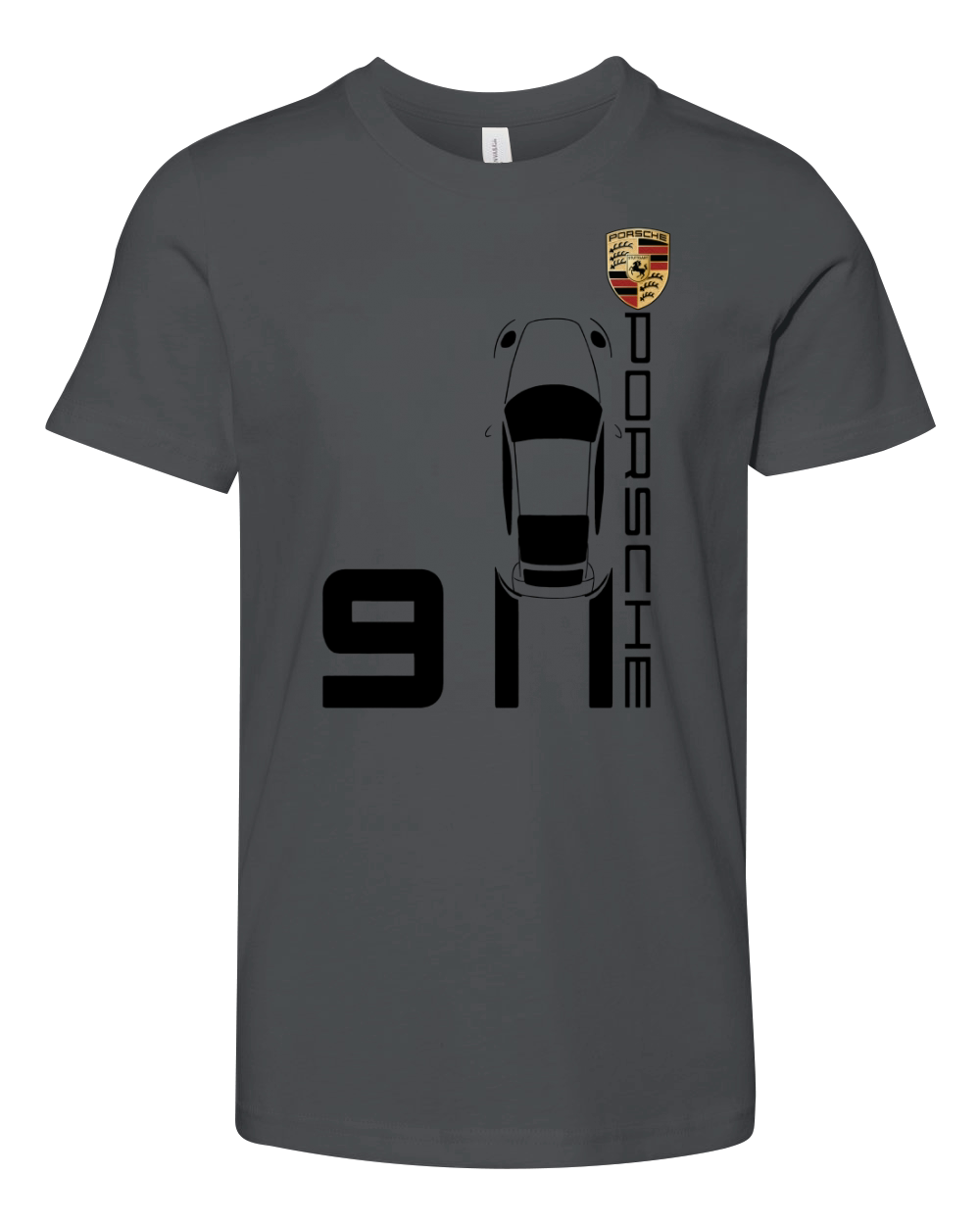 Vintage 911 Porsche Sports Car Youth Unisex Jersey Tee