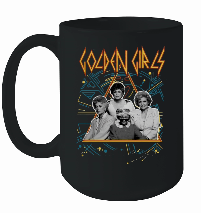 Def Leppard Golden Girls Ceramic Mug