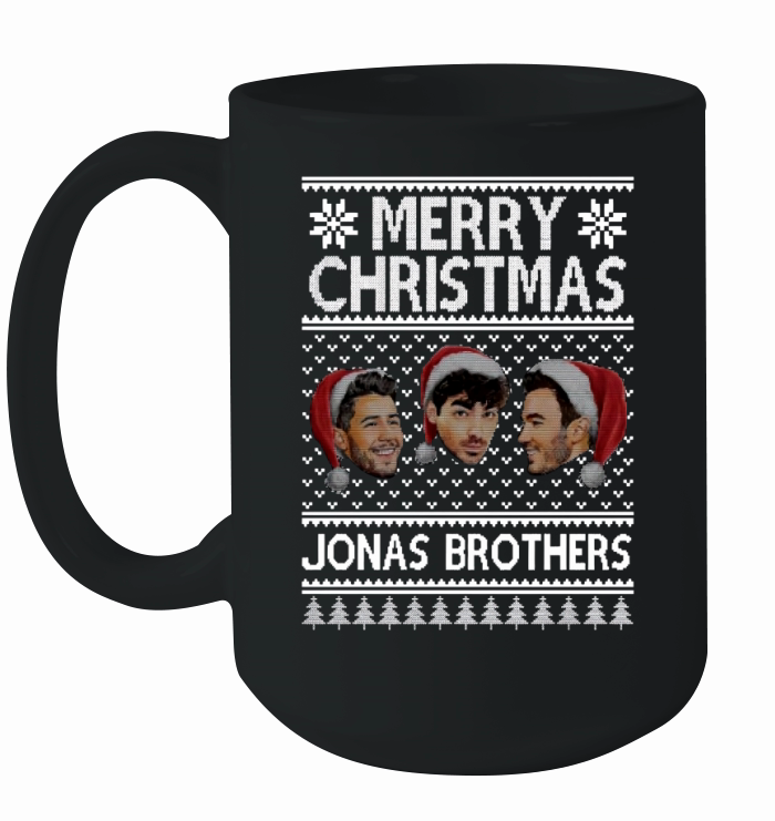 Merry Christmas Jonas Brothers Ugly Christmas shirt Ceramic Mug
