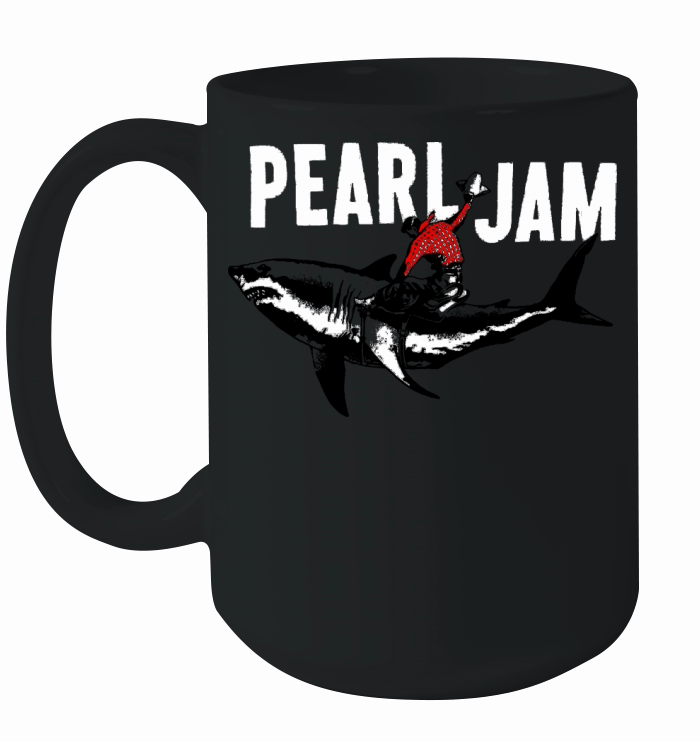 Pearl Jam Shark Ceramic Mug