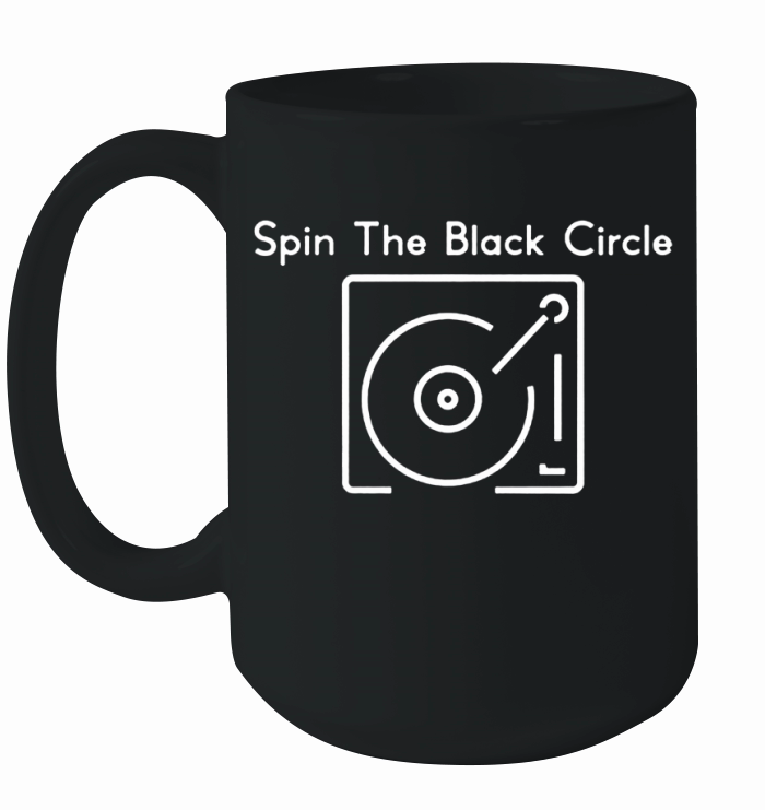 Pearl Jam Spin The Black Circle Ceramic Mug