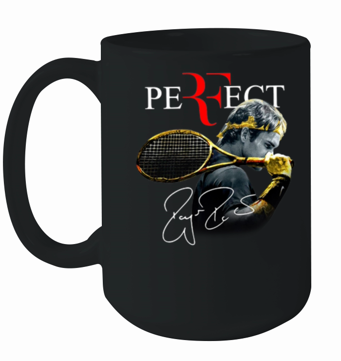 Perfect Roger Federer signature shirt Ceramic Mug