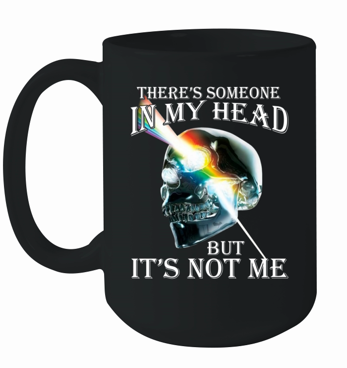 There's Someone In My Head But It's Not Me Skull Pink Floyd Lgbt Ceramic Mug