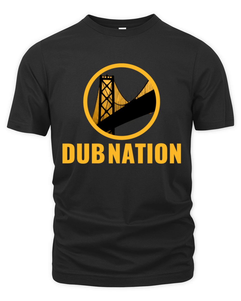 Dub Nation Bay Bridge Organic Unisex T-shirt