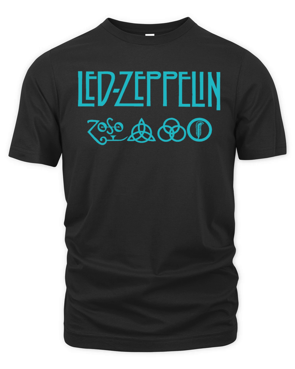 LED ZEPPELIN  CLASSIC ROCK BAND LEGEND Organic Unisex T-shirt