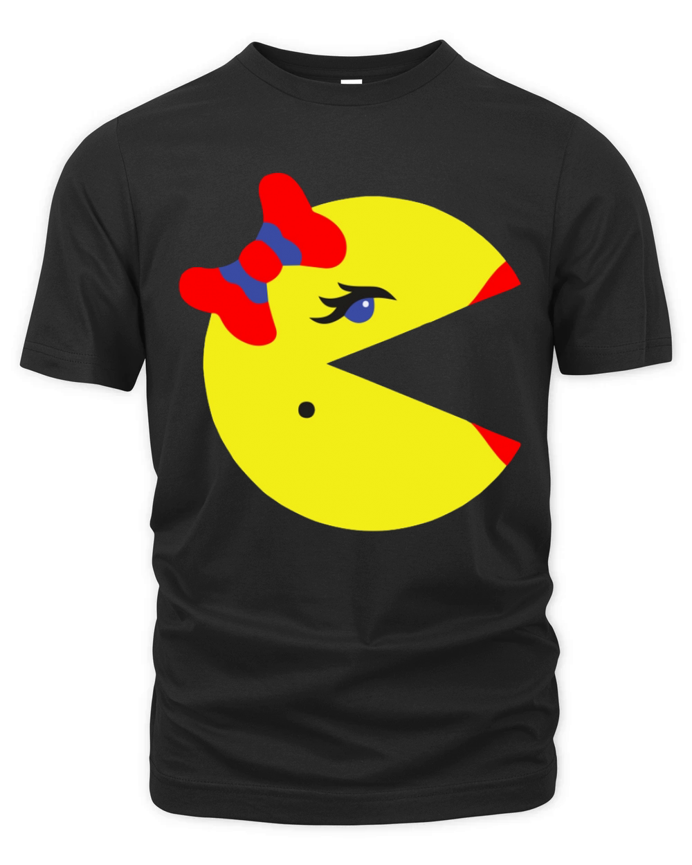 Ms Pac Man Organic Unisex T-shirt