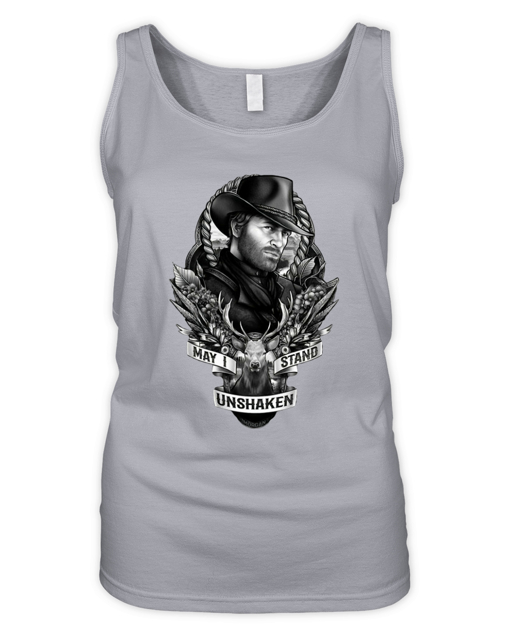Arthur Morgan May i stand unshaken Organic Women's Tank Top