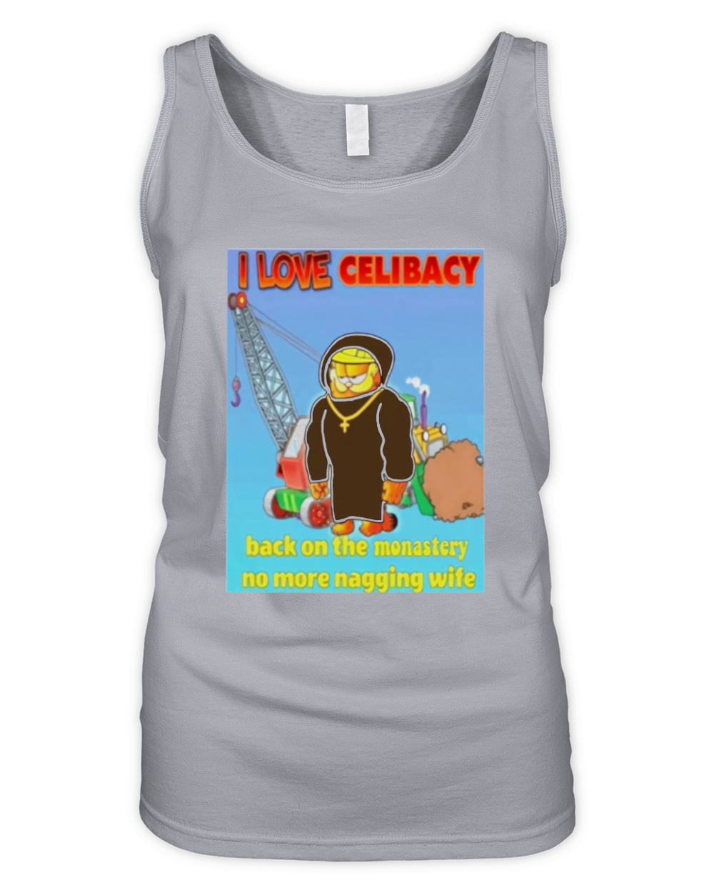 I love celibacy back on the monastery no more nagging wife Organic Women's Tank Top