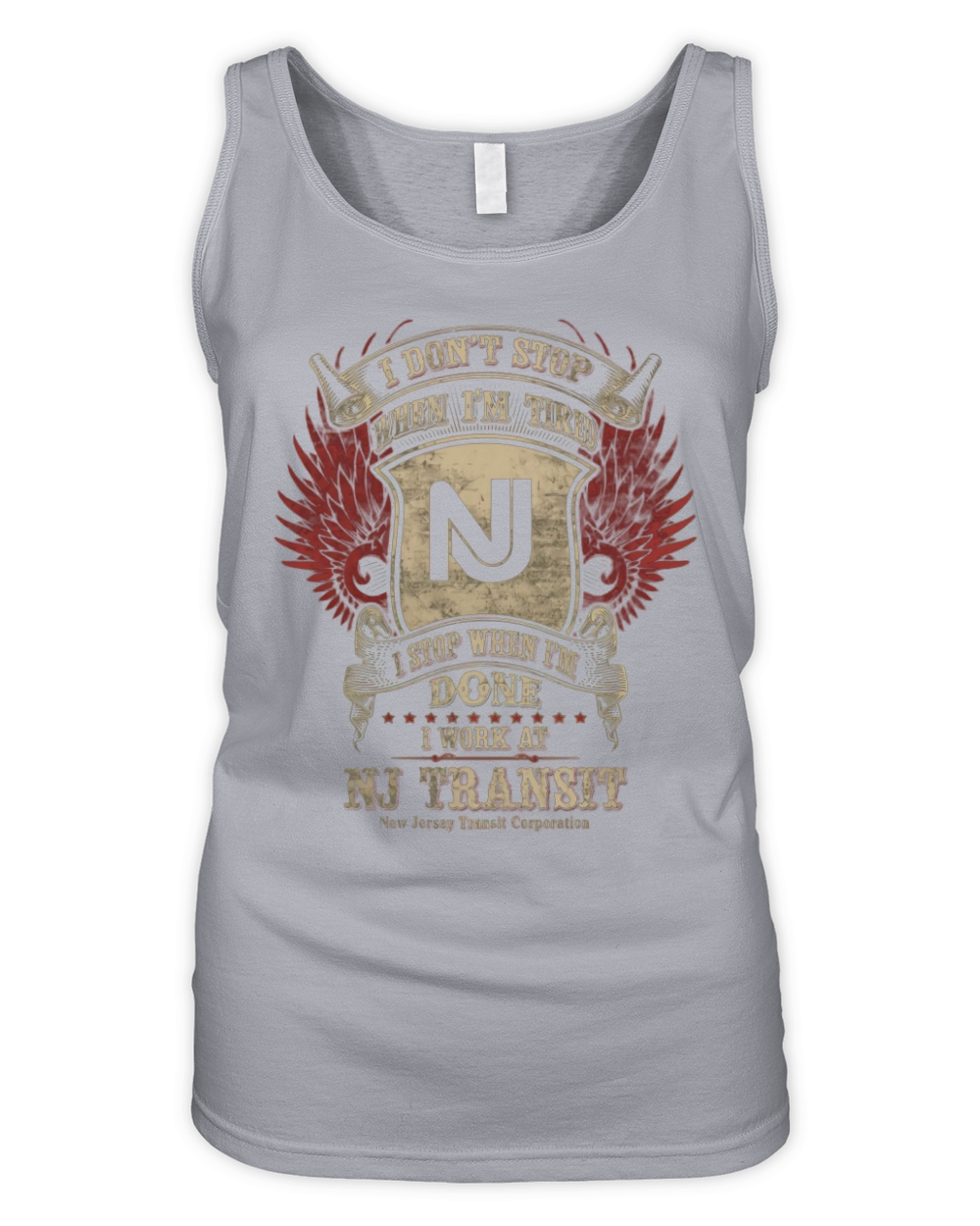 New Jersey Transit Corporation Organic Women's Tank Top