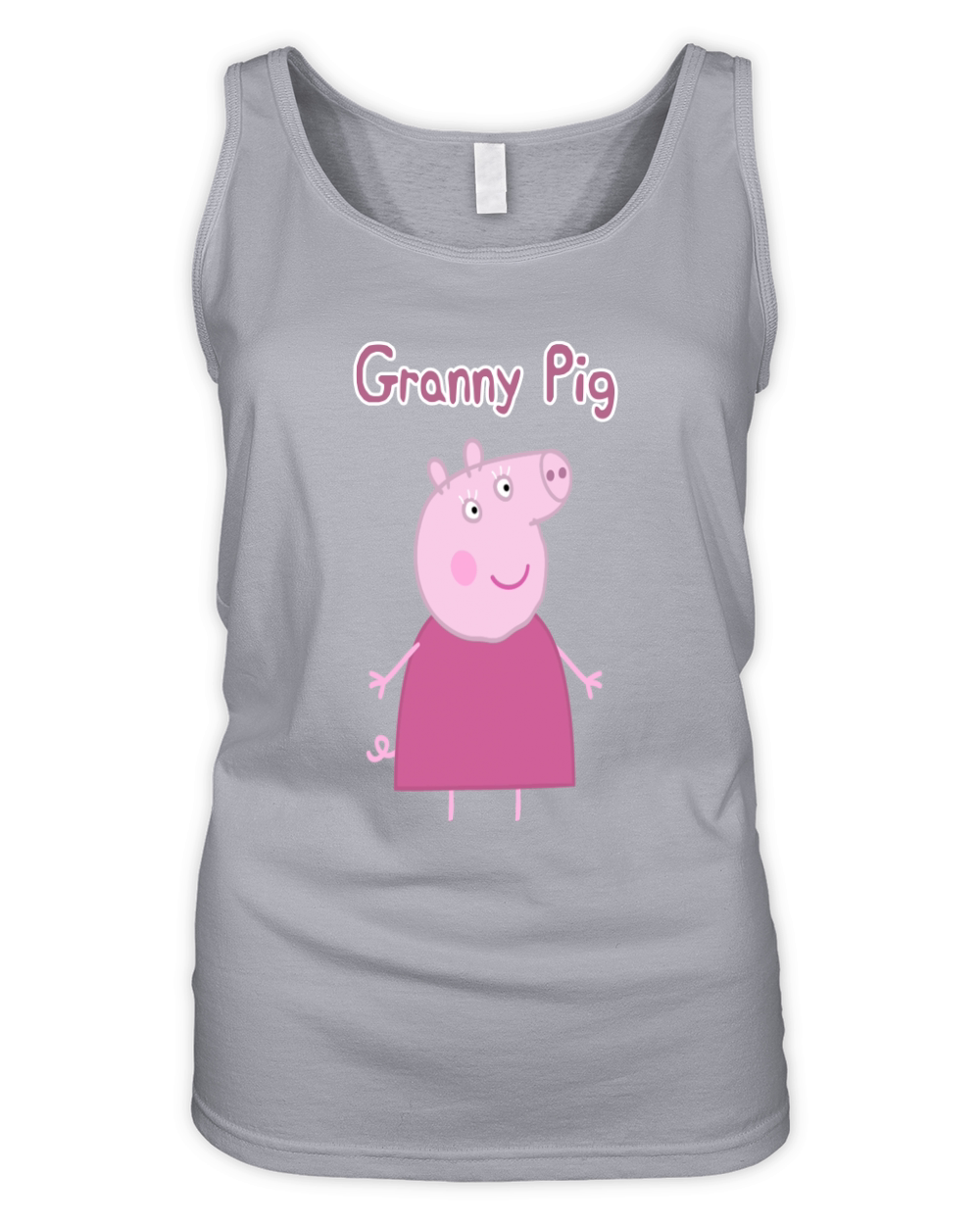 peppa pig granny pig Organic Women's Tank Top