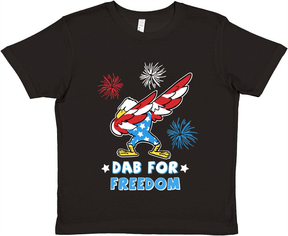 American Dab for freedom Premium Kids Crewneck T-shirt