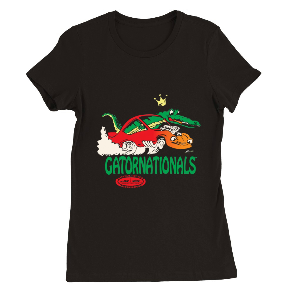 NHRA 1977 Gatornationals t-shirt Premium Womens Crewneck T-shirt