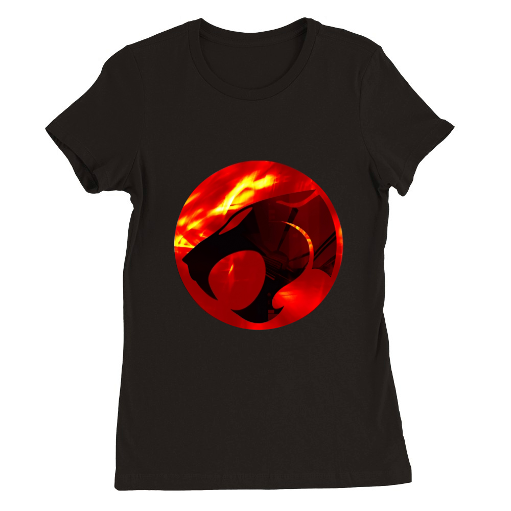 Thundercats Logo Premium Womens Crewneck T-shirt
