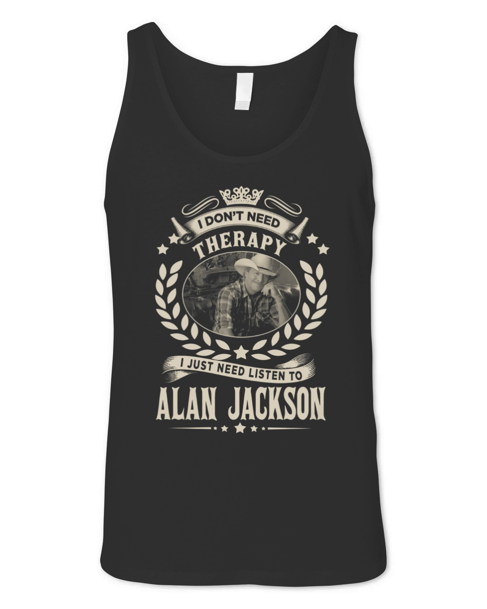 Alan Jackson Unisex Jersey Tank