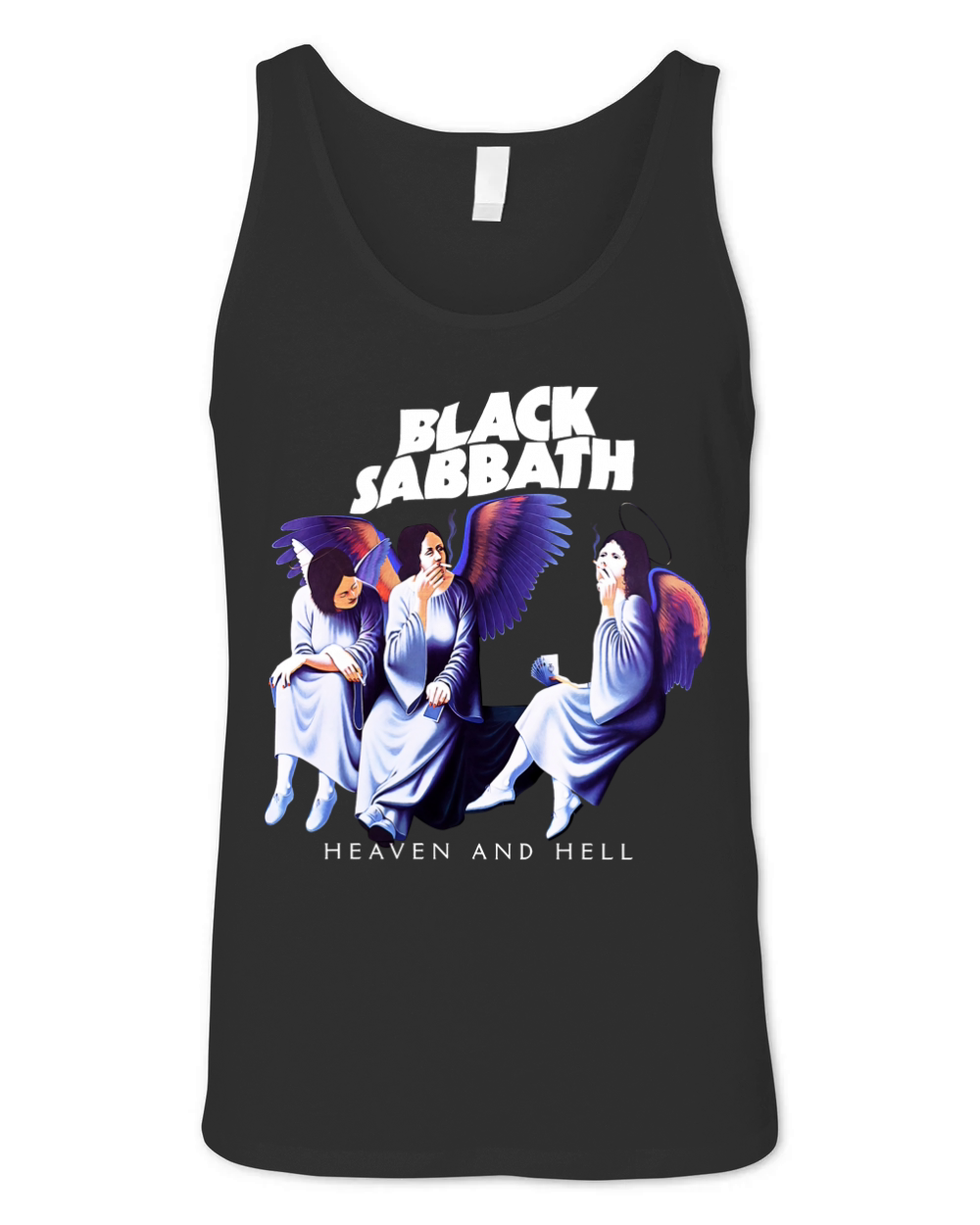 Black Sabbath heaven and hell shirt Unisex Jersey Tank
