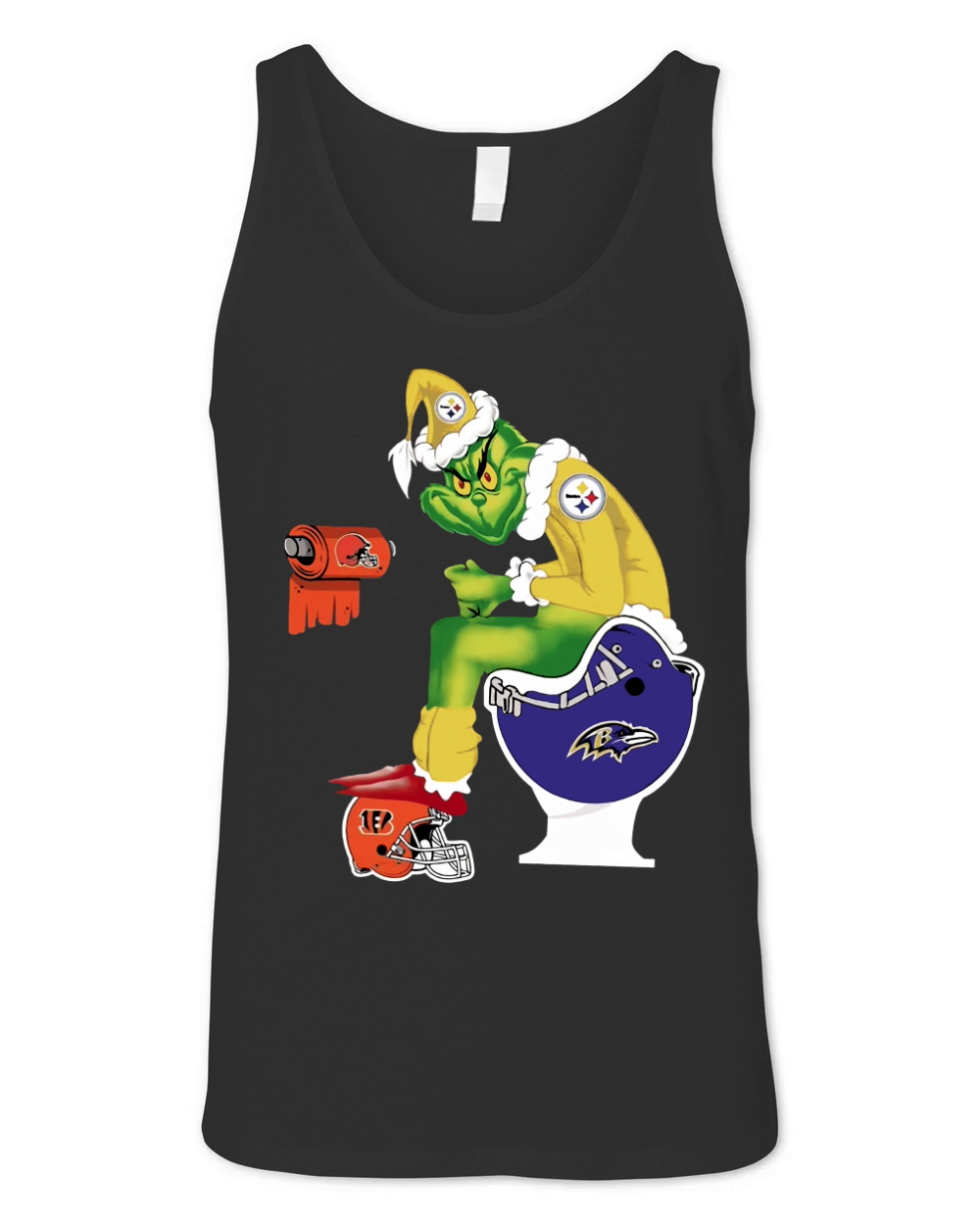 Pittsburgh Steelers  toilet Unisex Jersey Tank
