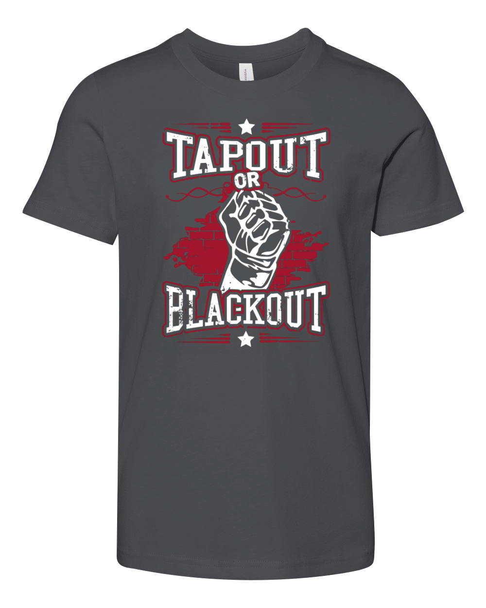 Tapout or blackout Youth Unisex Jersey Tee