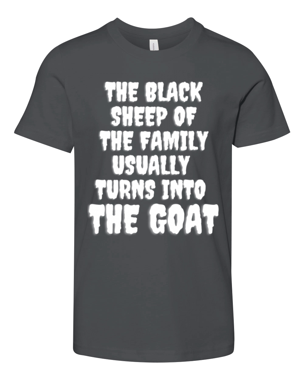 The Black Sheep Of The Family Youth Unisex Jersey Tee