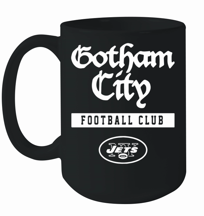 New York Jets Gotham City Football Club Ceramic Mug