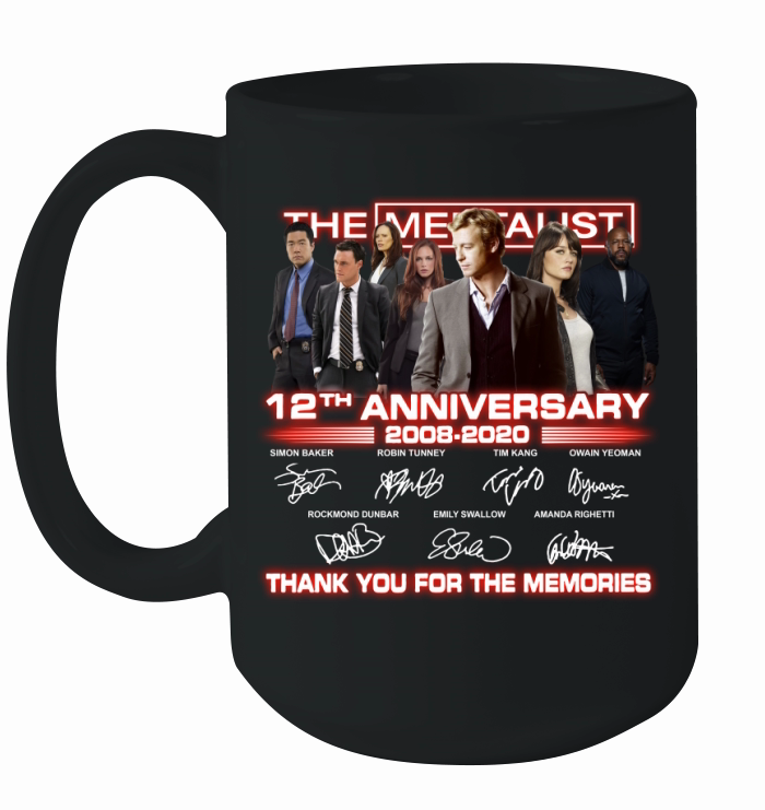 The Mentalist 12th anniversary thank you for the memories signatures Ceramic Mug