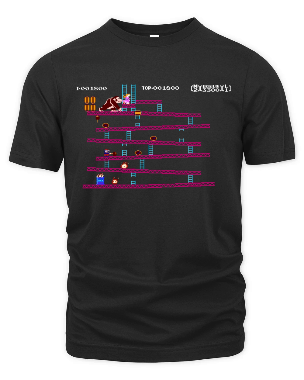 Original Donkey Kong Organic Unisex T-shirt